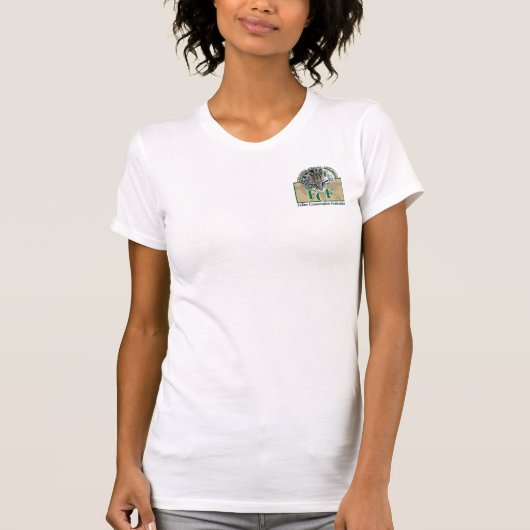 Damen-lässige Schaufel T-Shirt (Vorderseite)