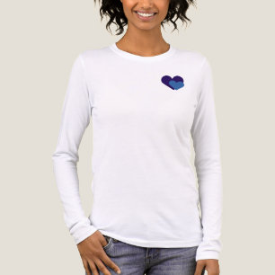 Damen Lead with Heart JET Healthcare Langarm Tri-Blend Shirt