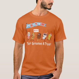 Damen-Lets-All-Goohe-Lobbyreat-Retro-Stil-T-Shirt  T-Shirt