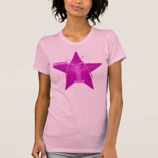 Damen Lobstar T-Shirt (Vorderseite)