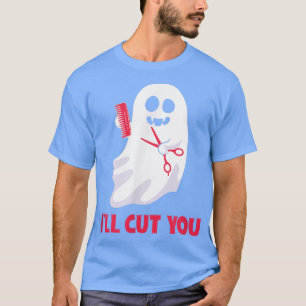 Damen Männer Beängstigende lustige Halloween-Gespe T-Shirt