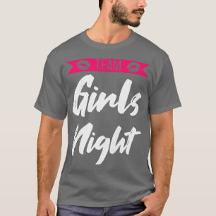 Damen-Mannschaft Mädchen Nacht Party Damen Braut 7 T-Shirt