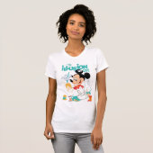 Damen. (Mickey. Der Maler)T - Shirt (Vorne ganz)