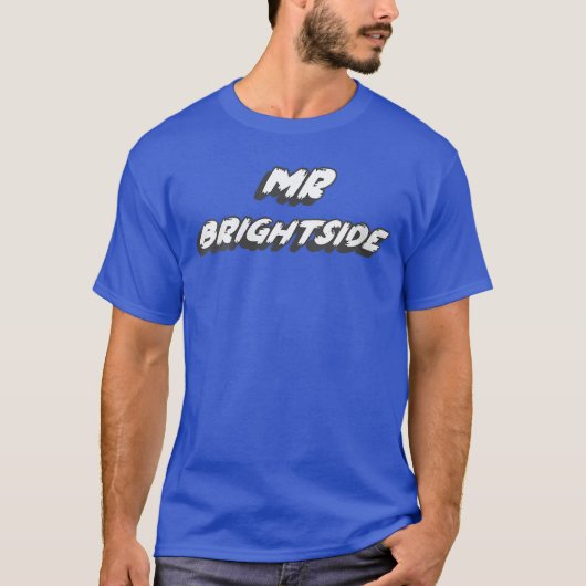 Damen Mr Brightside VNeck Retro T-Shirt (Vorderseite)