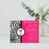Damen-Nacht, Junggeselinnen-Abschieds-Einladung Einladung (Stehend Vorderseite)