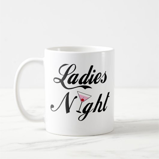 Damen-Nacht Kaffeetasse (Links)