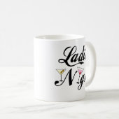 Damen-Nacht Kaffeetasse (VorderseiteRechts)