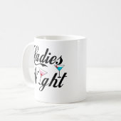 Damen-Nacht Kaffeetasse (Vorderseite Links)