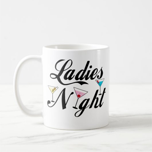 Damen-Nacht Kaffeetasse (Links)