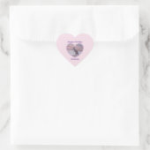 Damen namens Amanda, Herz-Aufkleber (Tasche)