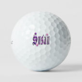 Damen namens Susan, Golfball (Vorderseite)