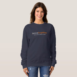 Damen-Navy-Sweatshirt Sweatshirt