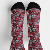 Damen-Neuheitssocken Socken (Oben)