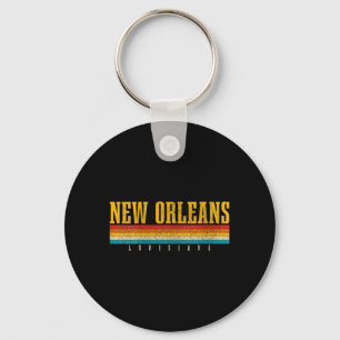 Damen New Orleans Vintage Louisiana USA Souvenir Schlüsselanhänger