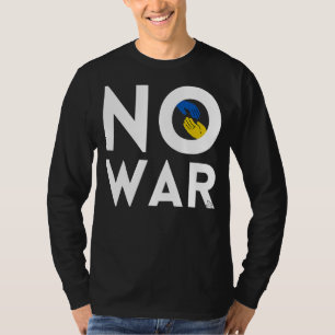 Damen No War Kein Krieg Krieg Krieg Frieden Friede T-Shirt