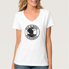 Damen Old School Pickleball T-Shirts .