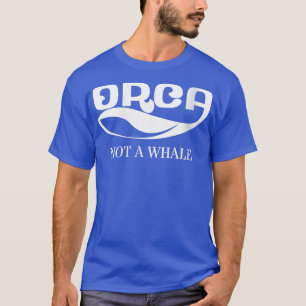 Damen Orca Wal Delfin Retro-Ozean Grafik Vint T-Shirt
