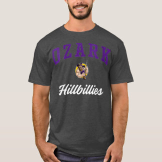 Damen Ozark High School Hillbillies VNeck  T-Shirt