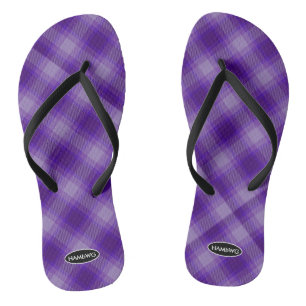 Damen-Plaid-Flip-Flops HAMbWG Kinderschlappen Badesandalen