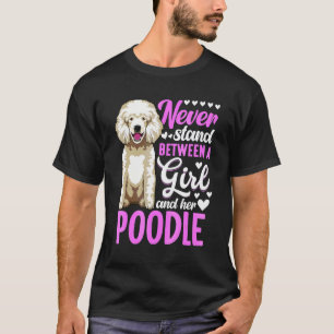 Damen-Pudel-Hundebekleidung für Pudel-Besitzer  1 T-Shirt