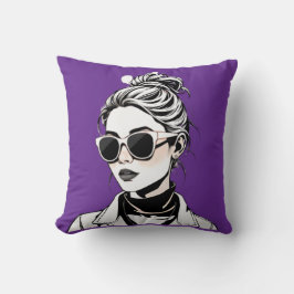 Damen Raiders - Running the world, Girls Style ! Kissen