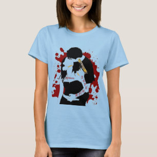 DAMEN-REICHE LIEBE BONNIE N CLYDE T-Shirt