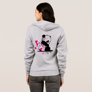 Damen-Reißverschluss-Hoodie Hoodie