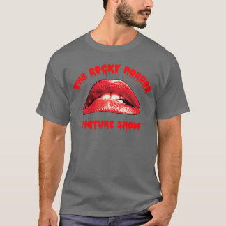 Damen Rocky Horror Picture Show Lippen VNeck lusti T-Shirt