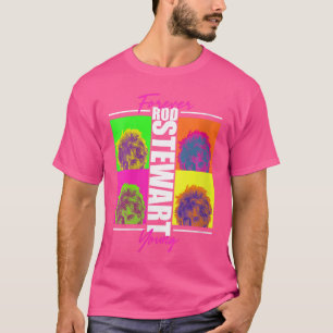 Damen Rod Stewart Forever Young VNeck vintage fri T-Shirt