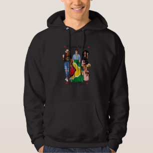 Damen Schwarz Mexikanisch Damen Halb Mexikanisch G Hoodie