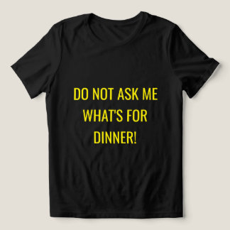 Damen-Shirt | "Frag mich nicht, was es zum Abendes Tri-Blend Shirt