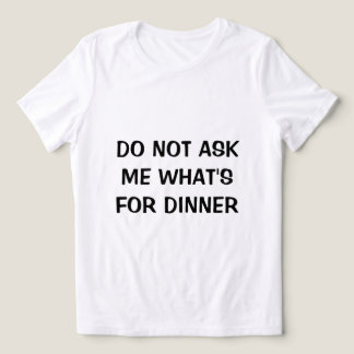Damen-Shirt | "Frag mich nicht, was es zum Abendes Tri-Blend Shirt