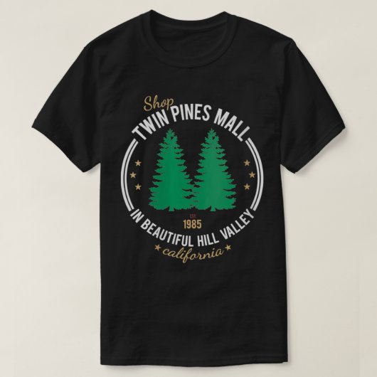 Damen Shop Twin Pines Mall 1985 VNeck T-Shirt (Design vorne)