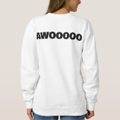DAMEN-SNEAKER-SWEATSHIRT SWEATSHIRT (Rückseite)