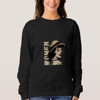 Damen Statement Sweatshirt