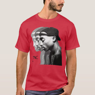 Damen-Supac-Wiederholung VNeck Vintage-Familie T-Shirt