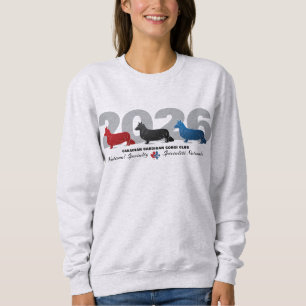 Damen-Sweatshirt Cardigan-Spezialität 2026 - hell Sweatshirt