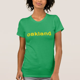 Damen t Oaklands Kalifornien T-Shirt