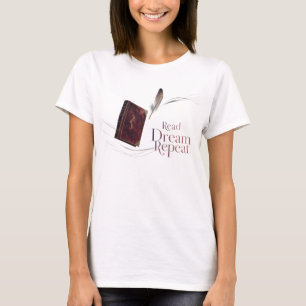 Damen-T-Shirt - Ästhetisches Buchliebhaber-Grafik- T-Shirt