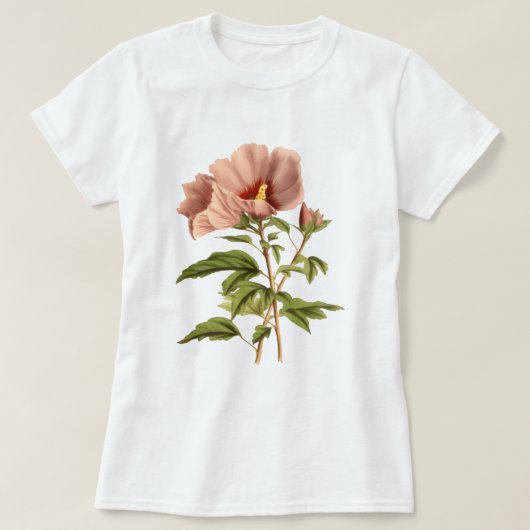 Damen T-Shirt "Blume" (Design vorne)