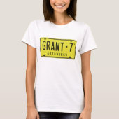 Damen-T - Shirt des Logo-G7 (Vorderseite)