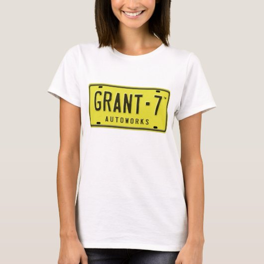 Damen-T - Shirt des Logo-G7 (Vorderseite)