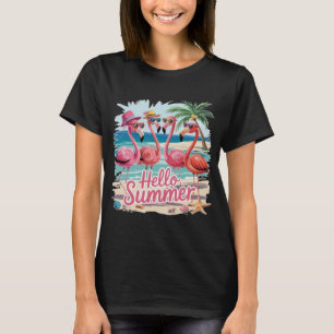 Damen-T-Shirt „Hello Summer“ T-Shirt