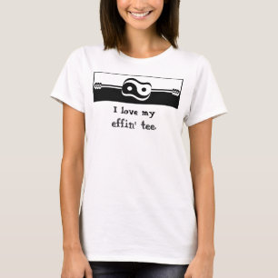 Damen-T-Shirt - i-Liebe mein effin T-Stück T-Shirt