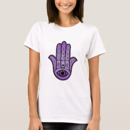 Damen-T-Shirt mit Hand der Fatima-Design T-Shirt