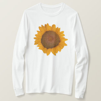 Damen T-Shirt Sonnenblume