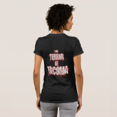 Damen-T - Shirt (Vorderansicht) (Schwarz voll)