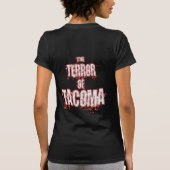 Damen-T - Shirt (Vorderansicht) (Rückseite)