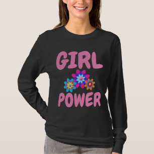 Damen T-Shirts mit GIRL POWER