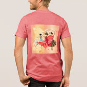 Damen tanzen Trimix T - Shirt (Rückseite)